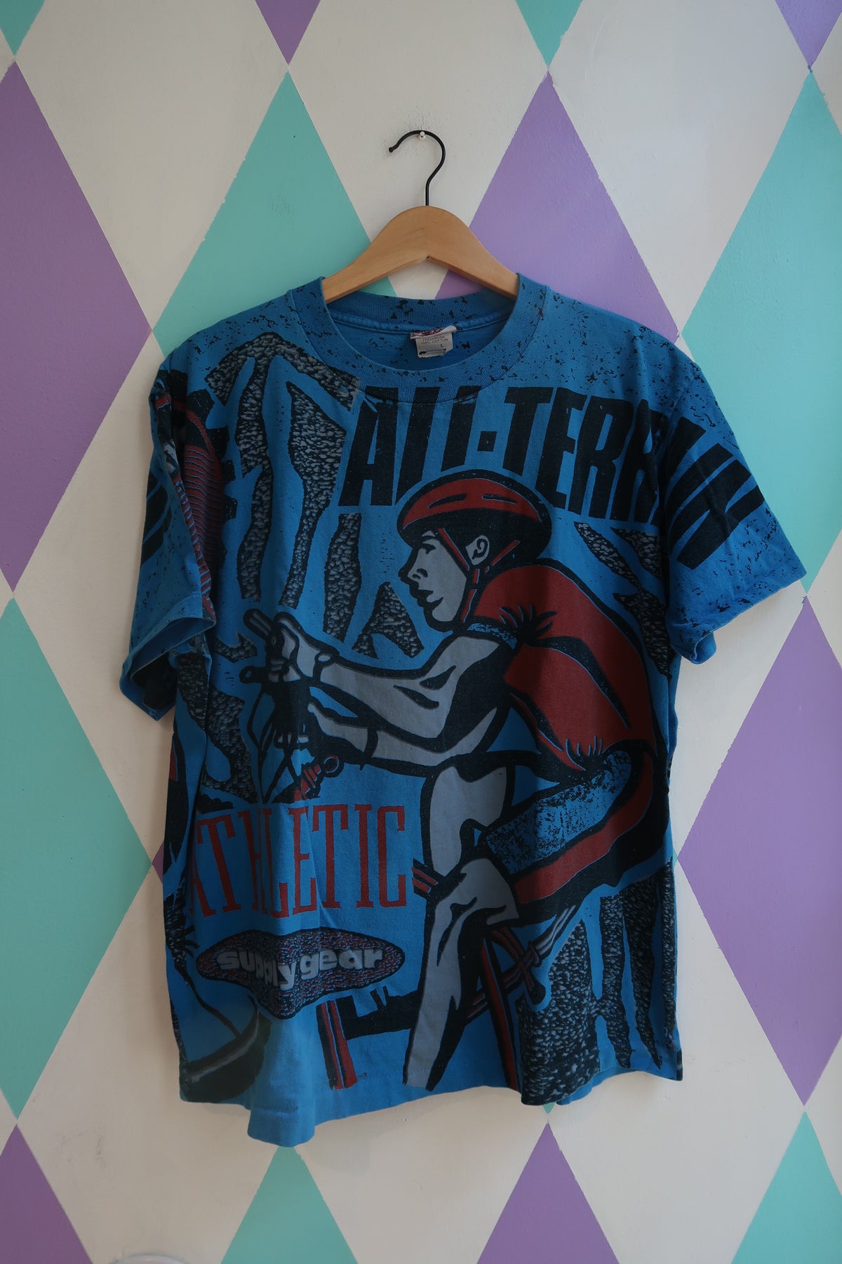 Vintage 90s Athletic Supply Gear Graphic Tee