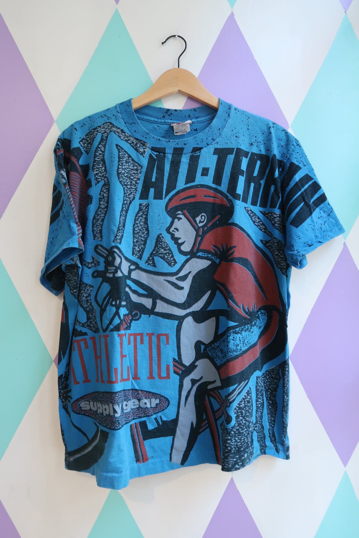 Vintage 90s Athletic Supply Gear Graphic Tee