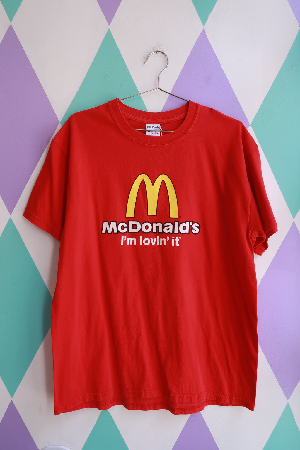 Men's Vintage McDonald's Jason Keller NASCAR graphic tee by Elektra Vintage, featuring a retro racing design on a classic top.