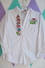 Load image into Gallery viewer, Vintage Disney Store Snow White &amp; the Seven Dwarfs Button Up Shirt
