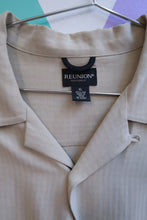 Load image into Gallery viewer, Vintage Silk Taupe Camp Shirt
