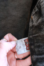 Load image into Gallery viewer, Vintage Levi’s Black Denim Trucker Jacket
