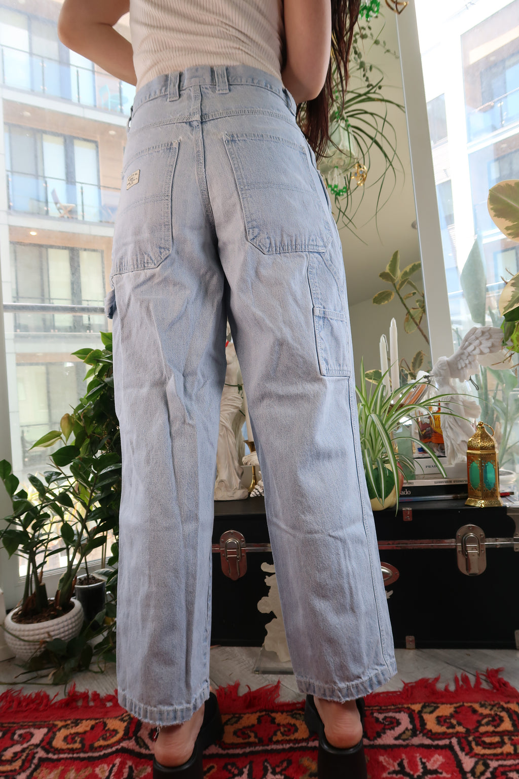 Vintage Light Wash Denim Jeans