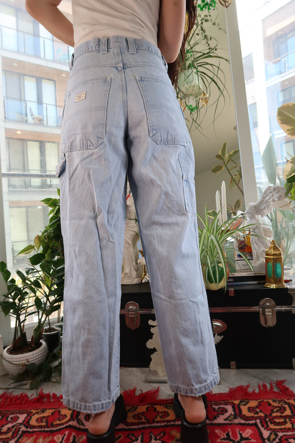 Vintage Light Wash Denim Jeans