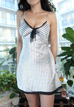 Load image into Gallery viewer, Stripe Polka Dot Cami Dress
