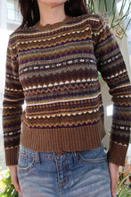Load image into Gallery viewer, Vintage American Eagle Fair Isle Knit Sweater – Earth Tones

