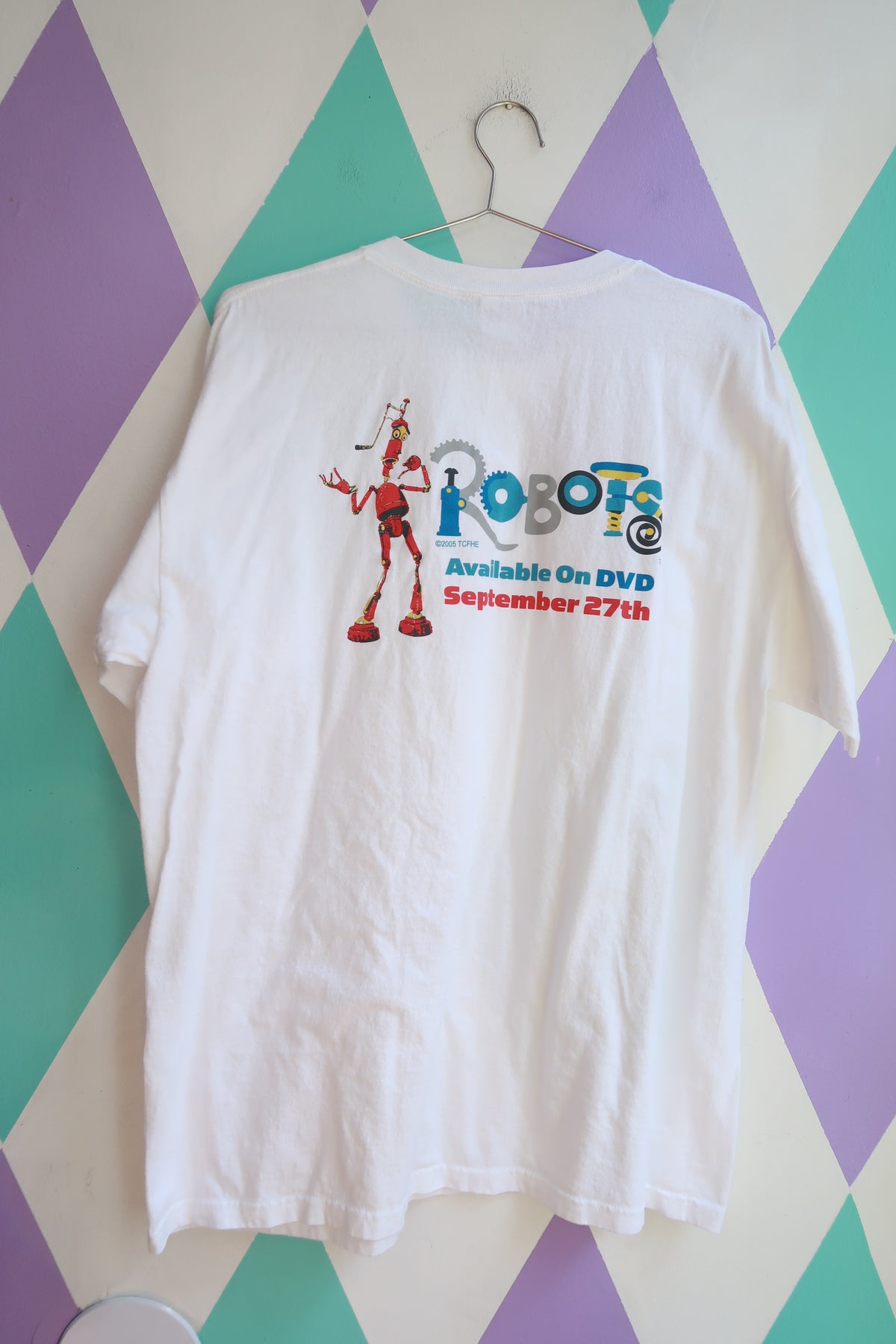 Vintage Disney Robots Movie Promo Graphic Tee