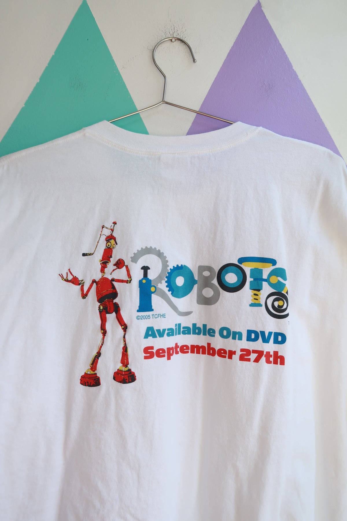 Vintage Disney Robots Movie Promo Graphic Tee