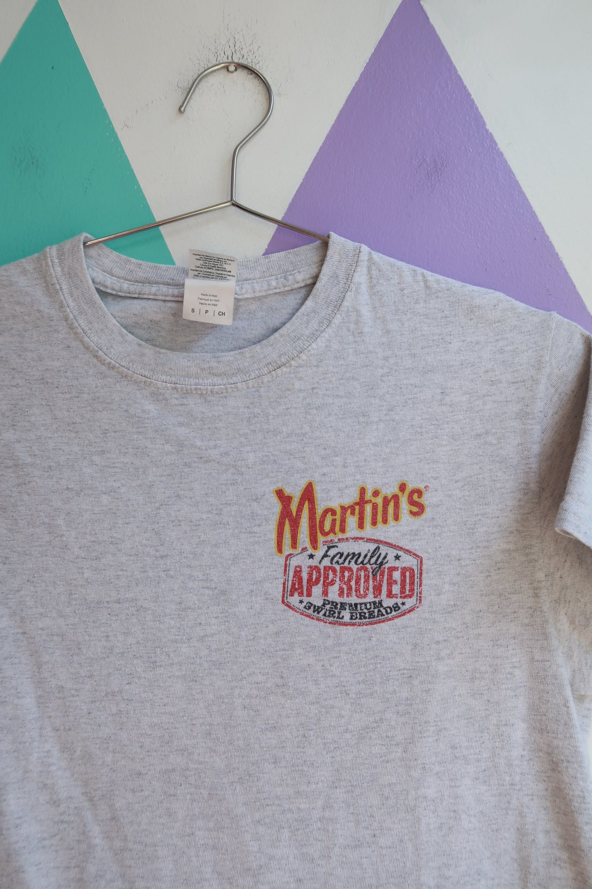 Y2K Martin’s Swirl Bread Promo Graphic Tee