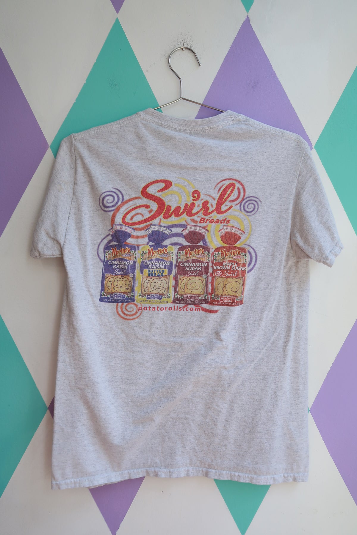 Y2K Martin’s Swirl Bread Promo Graphic Tee