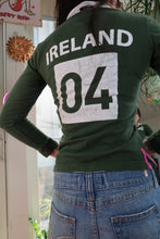 Load image into Gallery viewer, Vintage Ireland Rugby Polo Shirt – Fitted Y2K Long Sleeve Top
