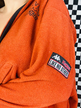 Load image into Gallery viewer, Orange Kappa Fleece Zip Up Jacket
