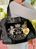 Y2K Vintage Juicy Couture Brown Black Daydreamer Handbag - Elektra Vintage