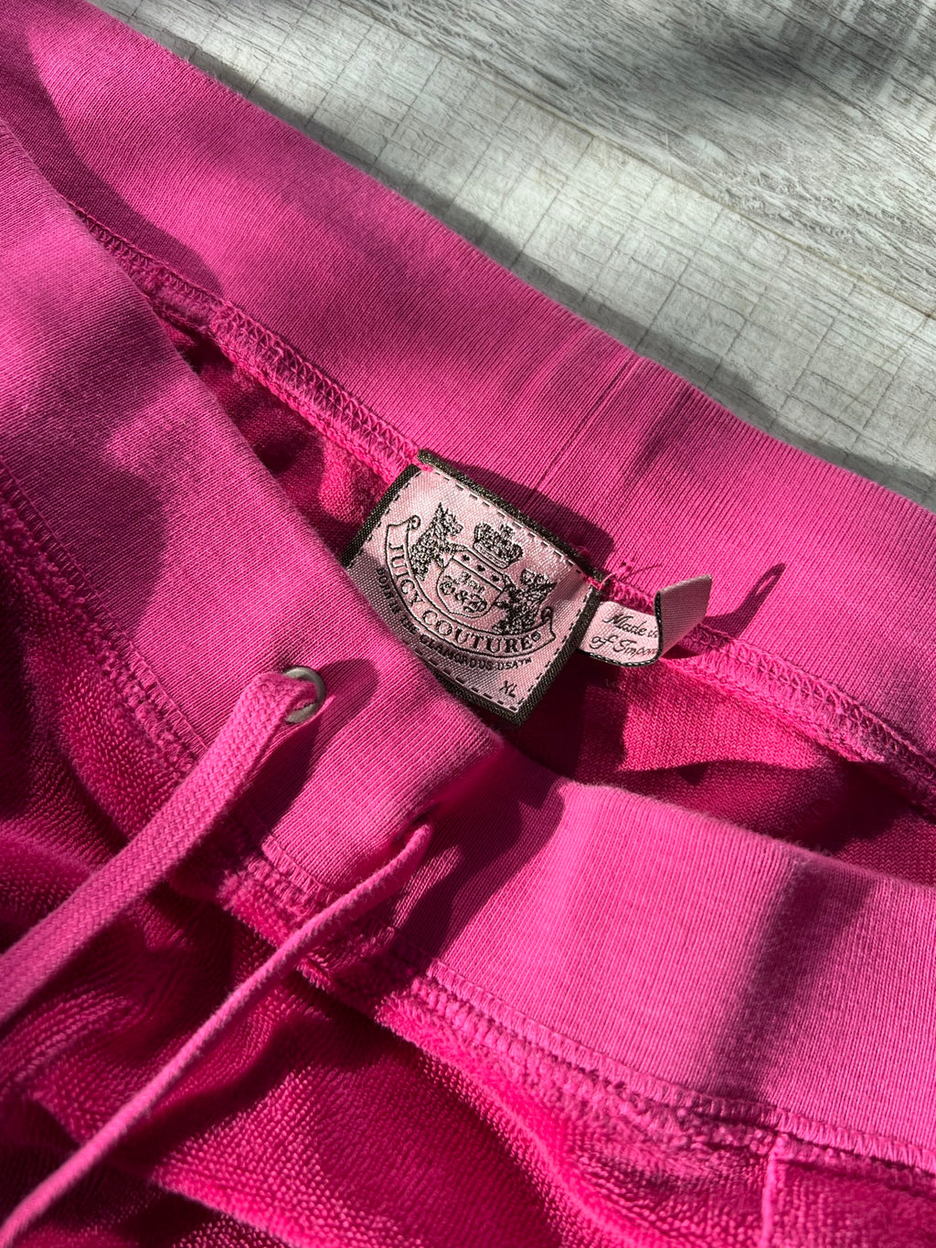 Y2K Vintage Juicy Couture Pink Velour Sweatpants - Elektra Vintage