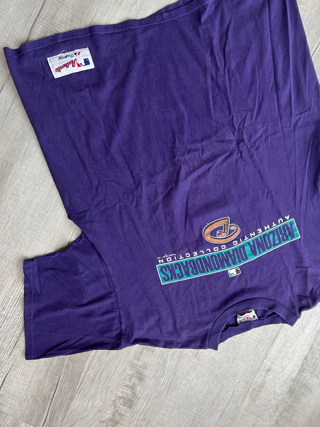 Purple Arizona Diamondback's Authentic Collection T-shirt