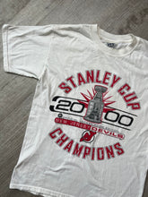 Load image into Gallery viewer, White New Jersey Devils Stanley Cup T-shirt
